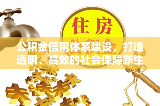 嘉鱼公积金信用体系建设，打造透明、高效的社会保障新生态