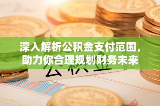 嘉鱼深入解析公积金支付范围，助力你合理规划财务未来