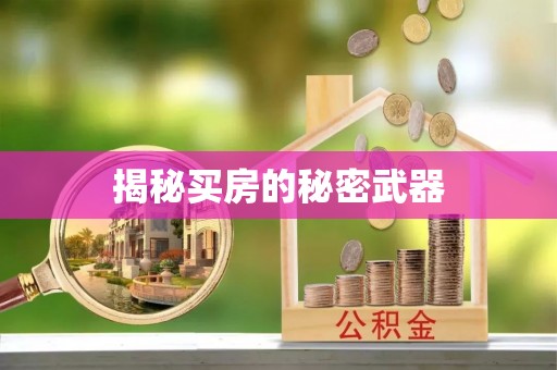 嘉鱼揭秘买房的秘密武器