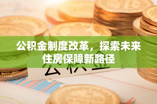 嘉鱼公积金制度改革，探索未来住房保障新路径