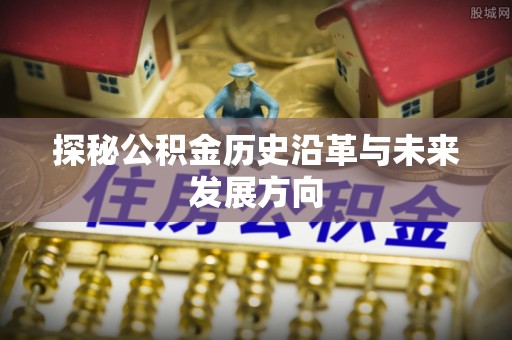嘉鱼探秘公积金历史沿革与未来发展方向
